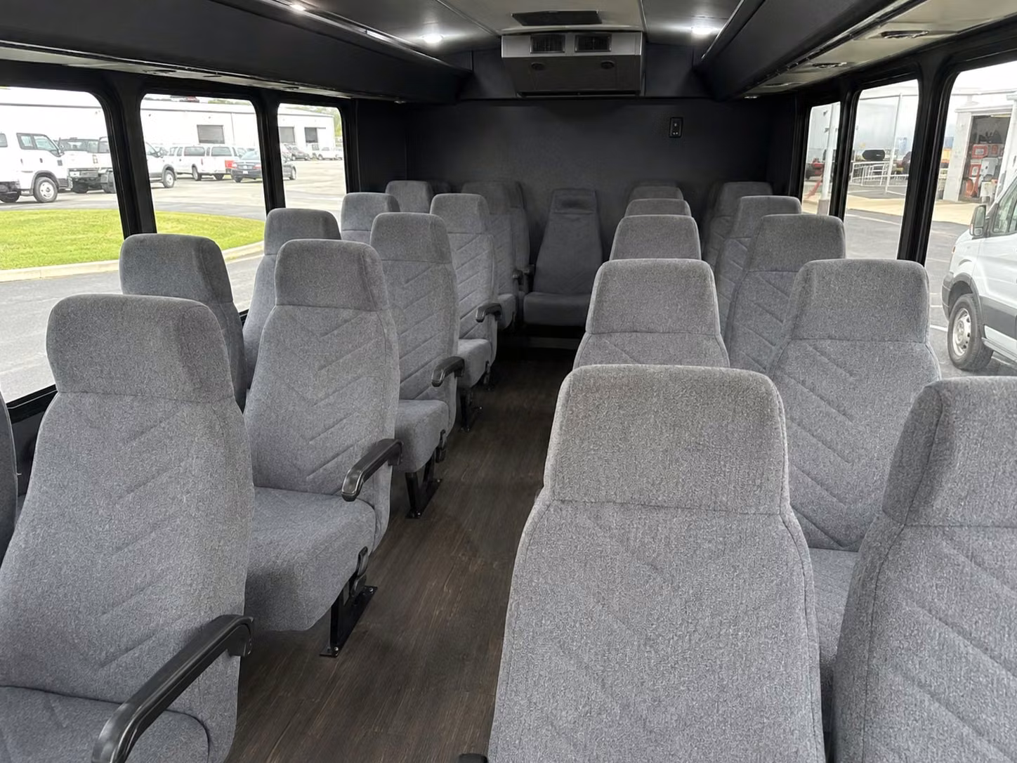 20 passenger minibus inside