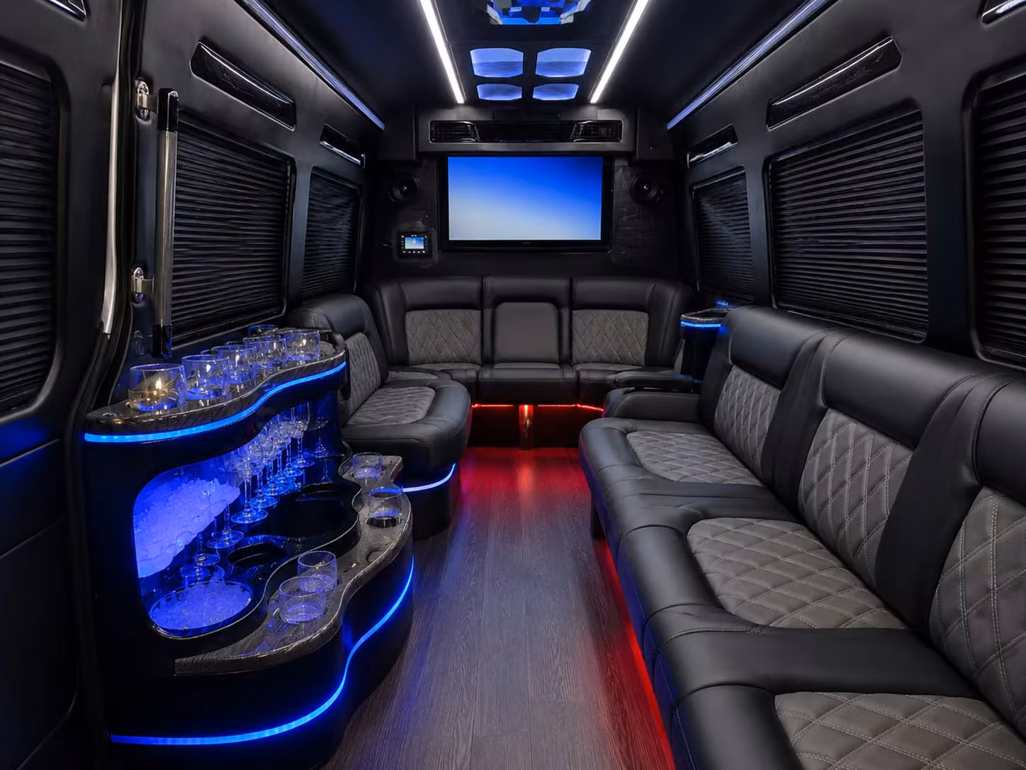 bus rental options for tempe trips