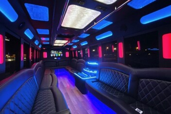 Tempe Limousine Bus Interior