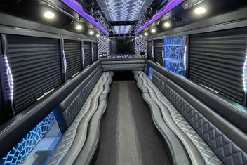 Tempe Party Bus Interior