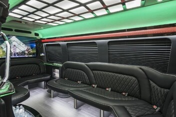 Tempe Sprinter Party Bus Interior
